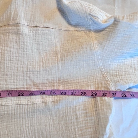 SANCTUARY Kiera Cotton Gauze Jacket Muslin Size 3X NWT - Picture 14 of 15